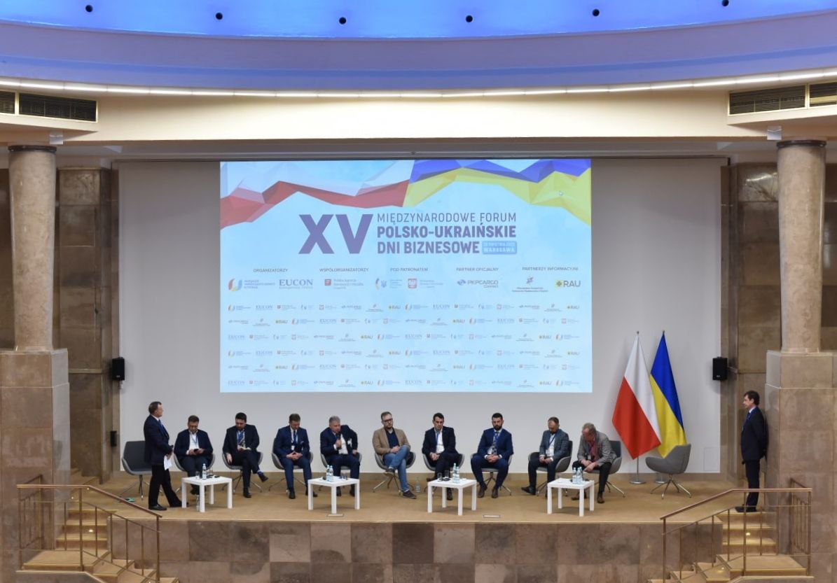Business in the conditions of war, unprecedented support from Poland, preparation of the „Marshal’s Plan“ for the reconstruction of Ukraine: the jubilee XV International Forum „Polish-Ukrainian Business Days“ took place in Warsaw on April 28