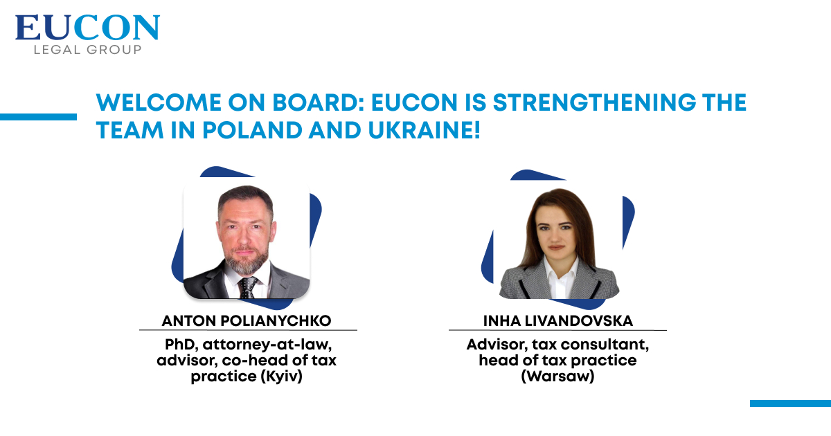 WELCOME ON BOARD: EUCON STRENGTHENS THE TEAM IN POLAND AND UKRAINE!