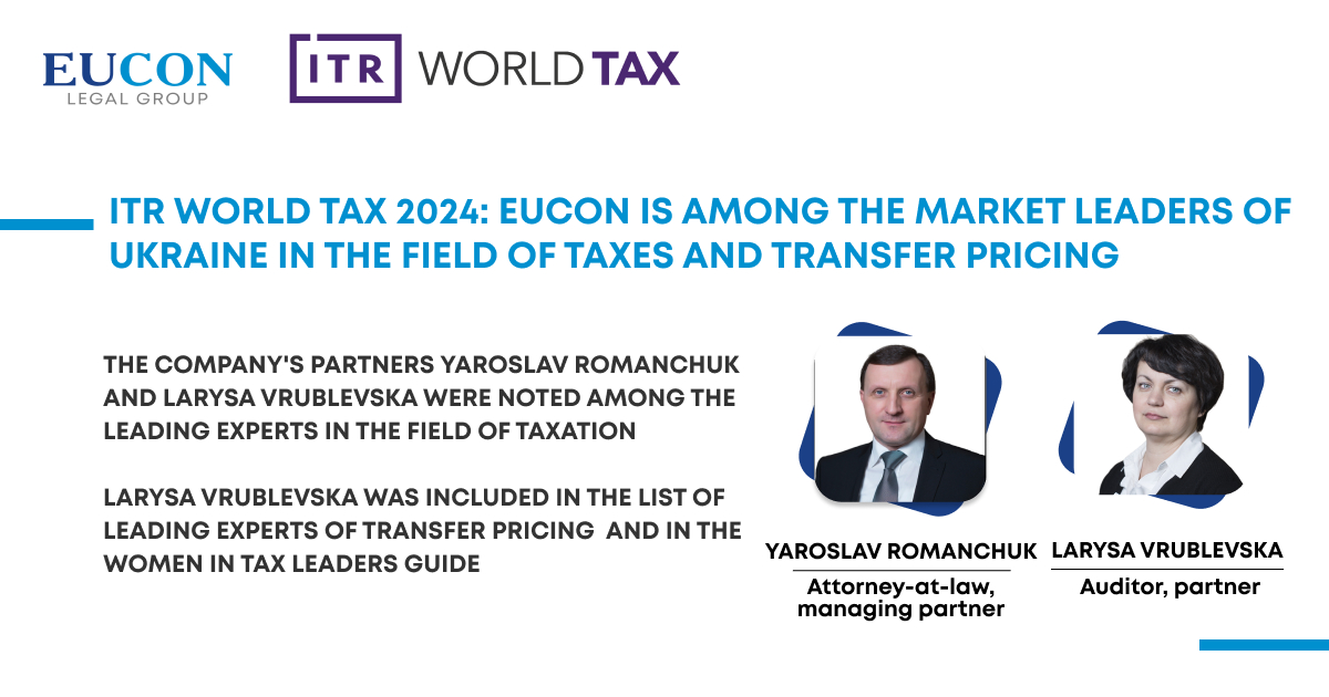 Wyniki ITR World Tax 2024: EUCON wśród liderów rynku